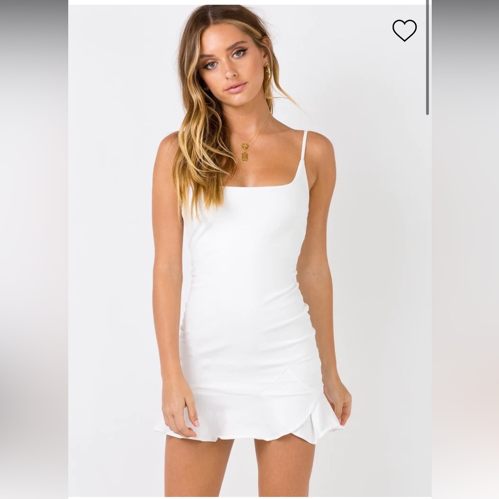 Princess Polly White Kiribati Mini Dress
